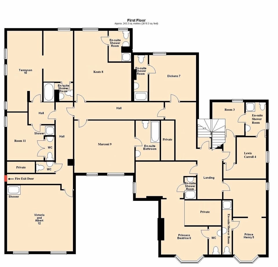 MANOR FIRST FLOOR PLANS