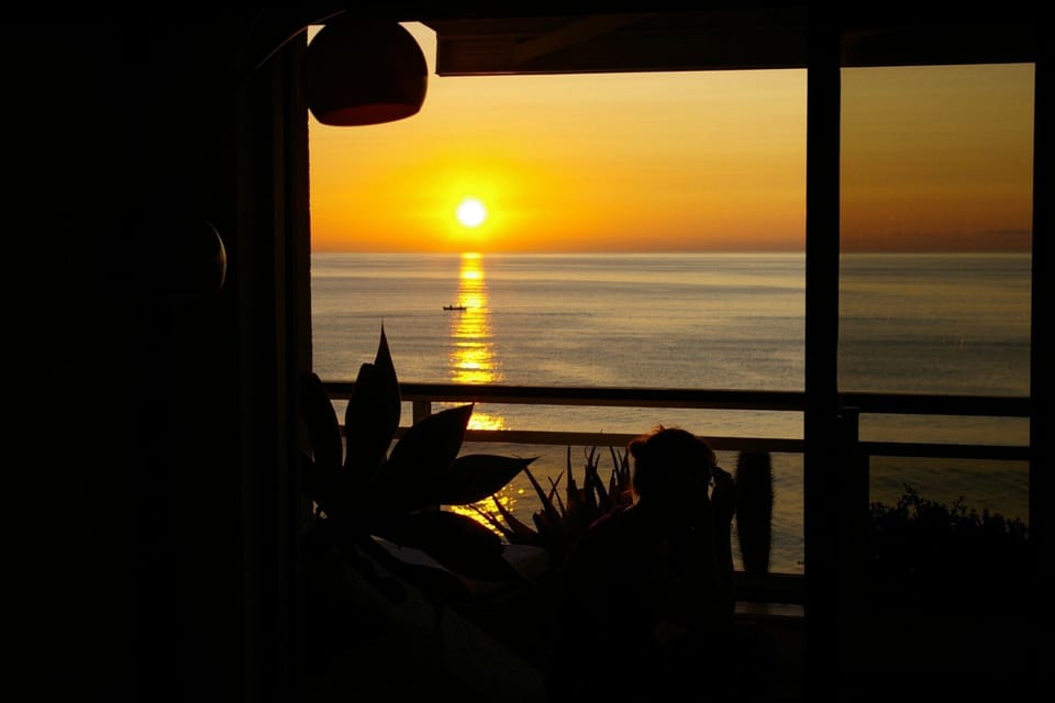 Enjoy from my apartment sunsets like this!