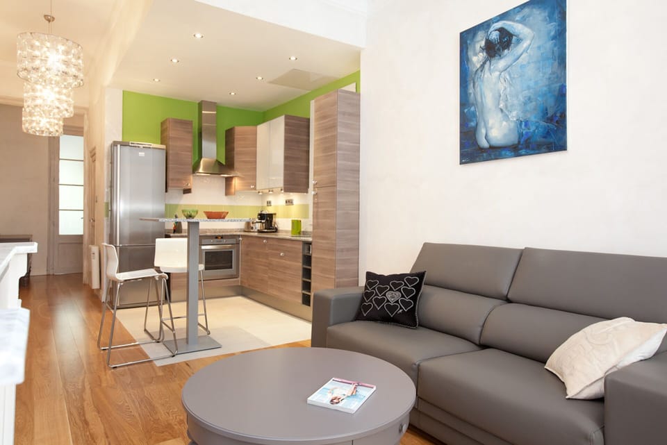 Open Plan Living and Kitchen