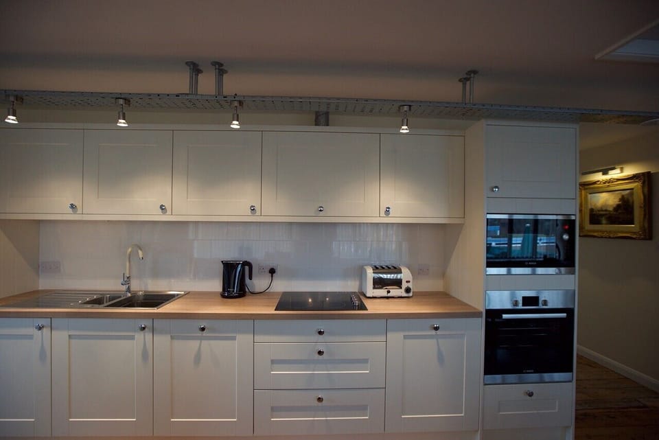 Open plan kitchen