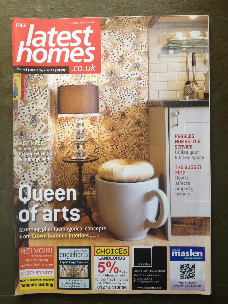 Latest Homes: Front Cover and Featured Article