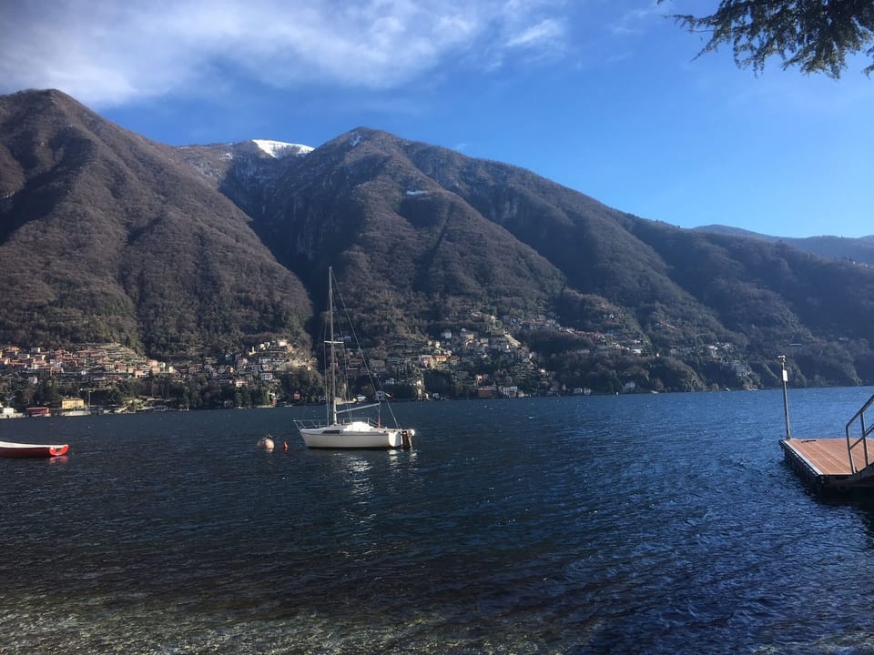 Laglio as pictured in winter.