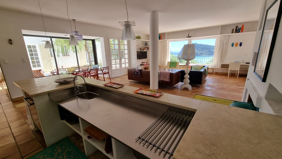 View from the kitchen 