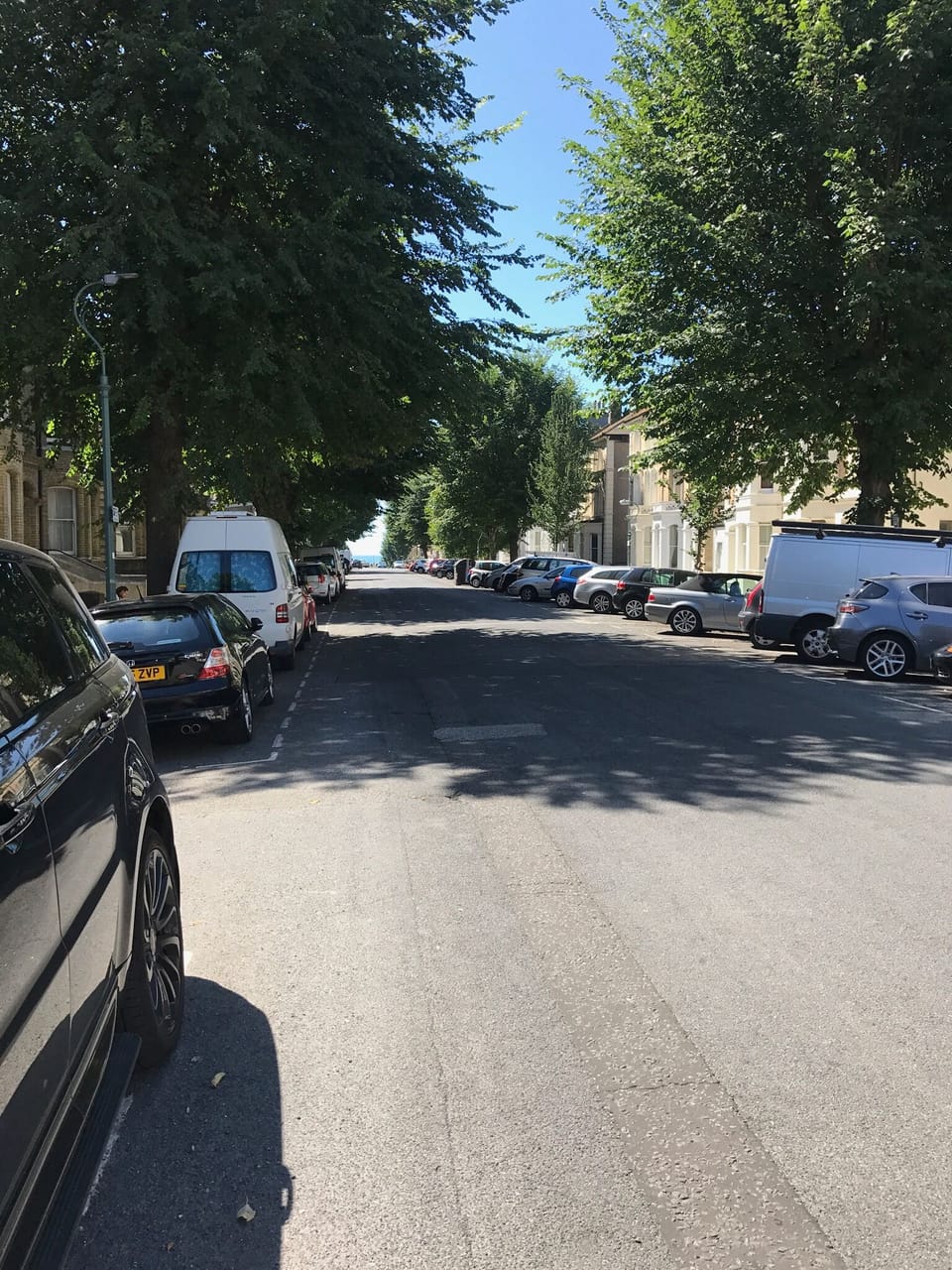 The sea is just a 10 minute walk down there!