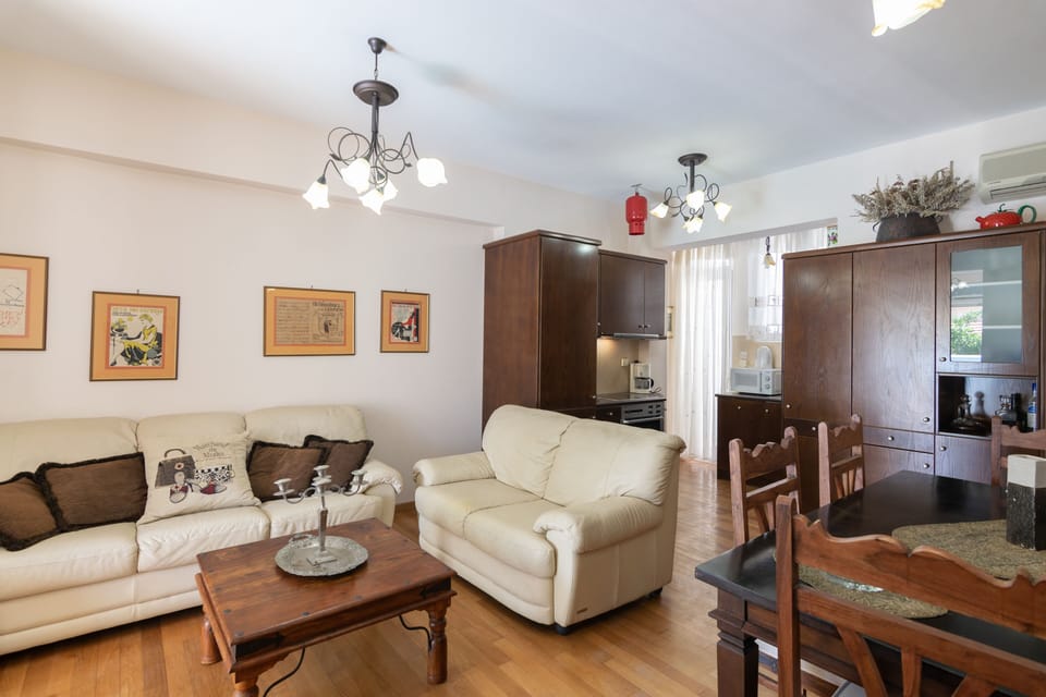 Open plan living space 