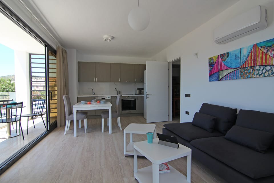 Modern open plan first floor living room
