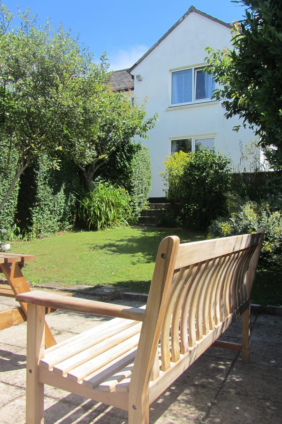 View of Newhaven from the patio area