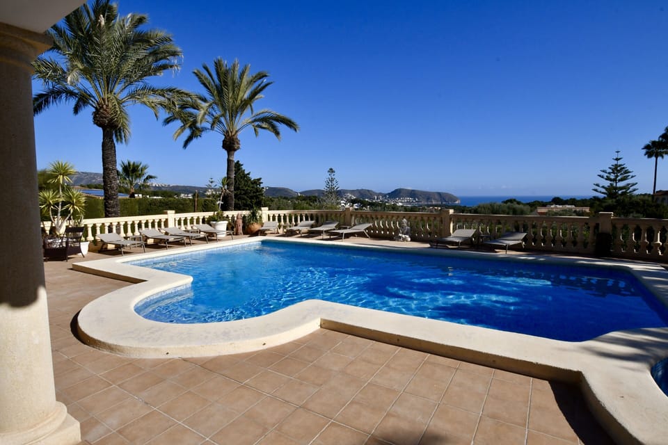 Outside pool