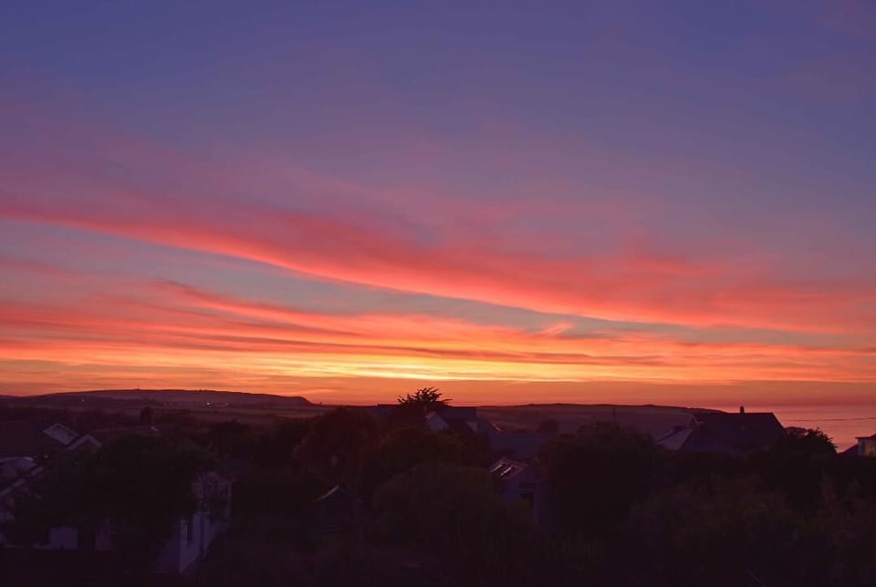 Sun Set at Harlyn Bay
