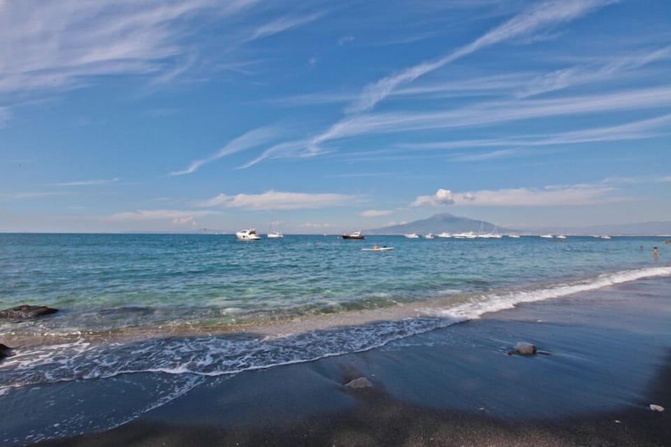 beach 100 steps away from the villa