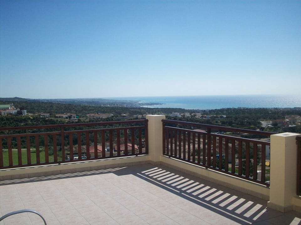 Breathtaking views from the veranda