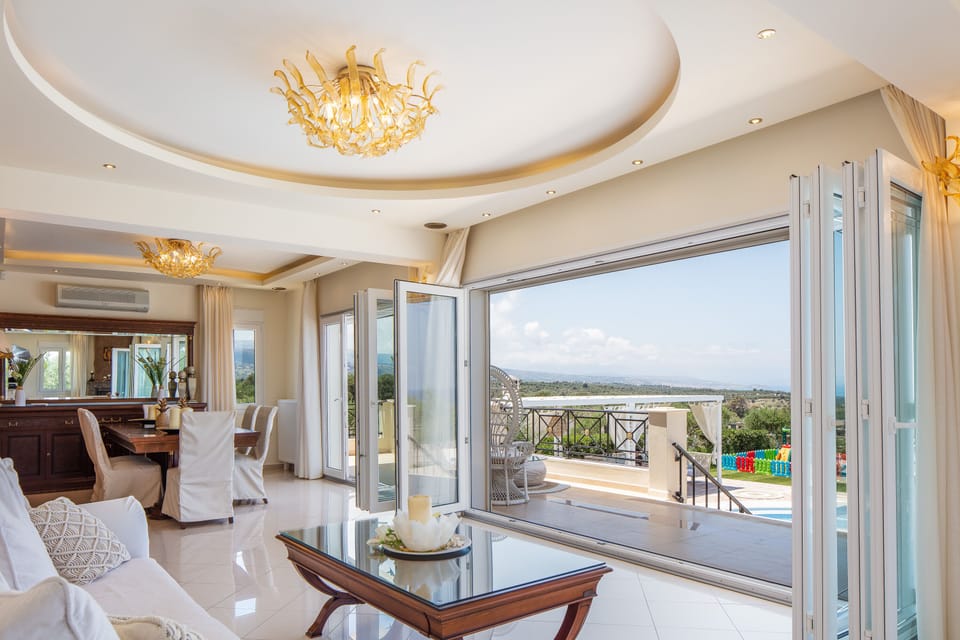 Spacious, open-plan living area with plenty of natural light.