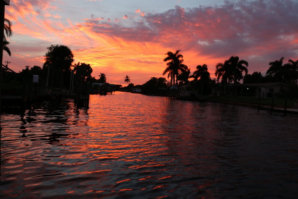 Sunrise on the canal