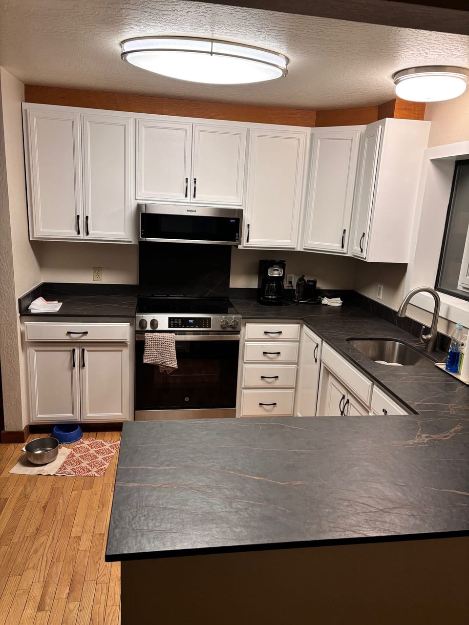 Remodeled kitchen