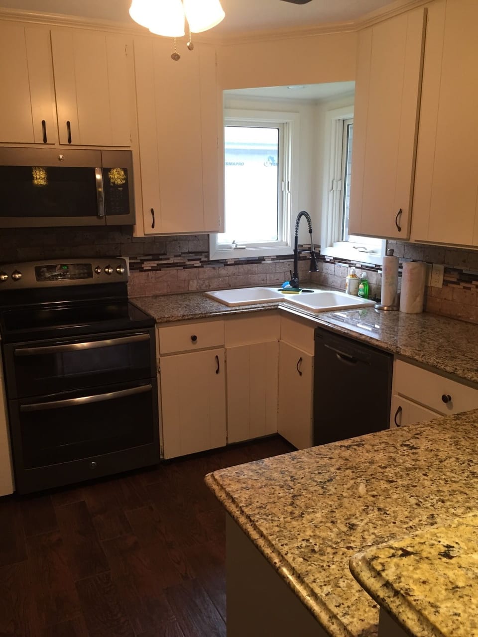 Granite countertops throughout the house!