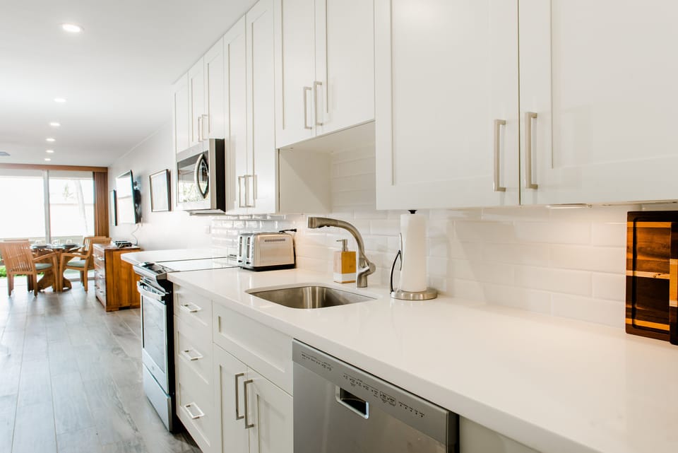 Modern kitchen and appliances