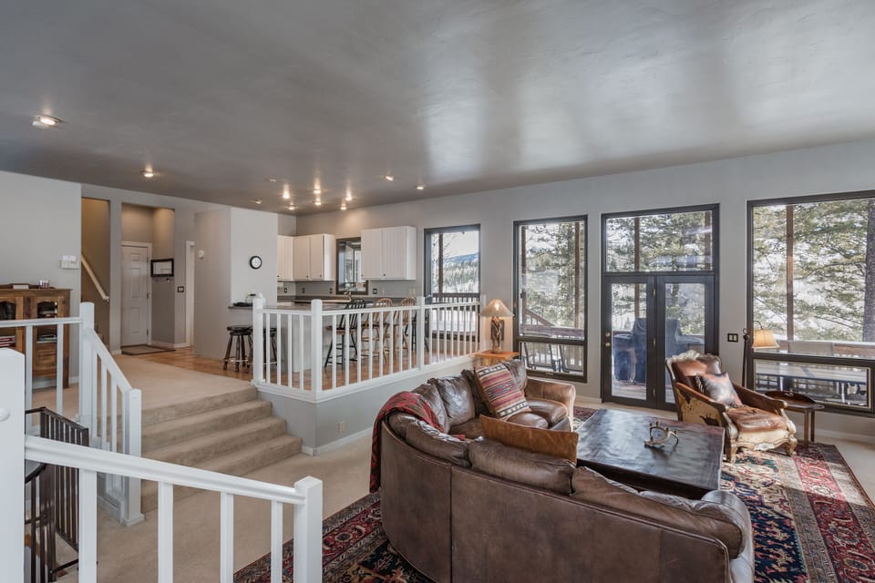 Family Room Looking to Kitchen
