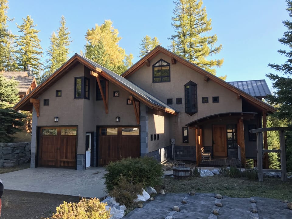view of chalet from front street