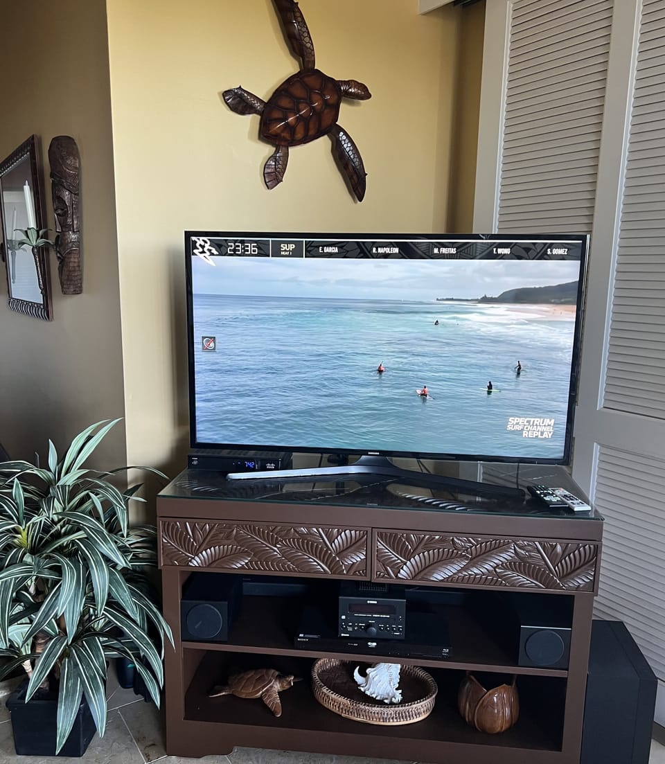 52" flat screen smart TV - Blue tooth stereo