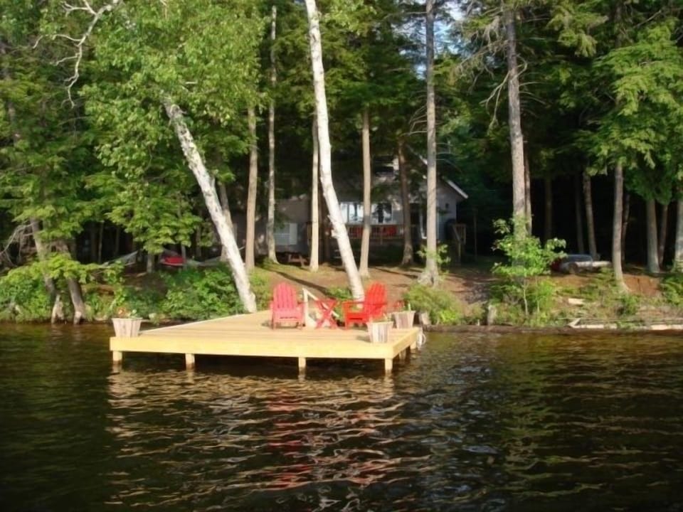 Water view of Camp Pinecone.