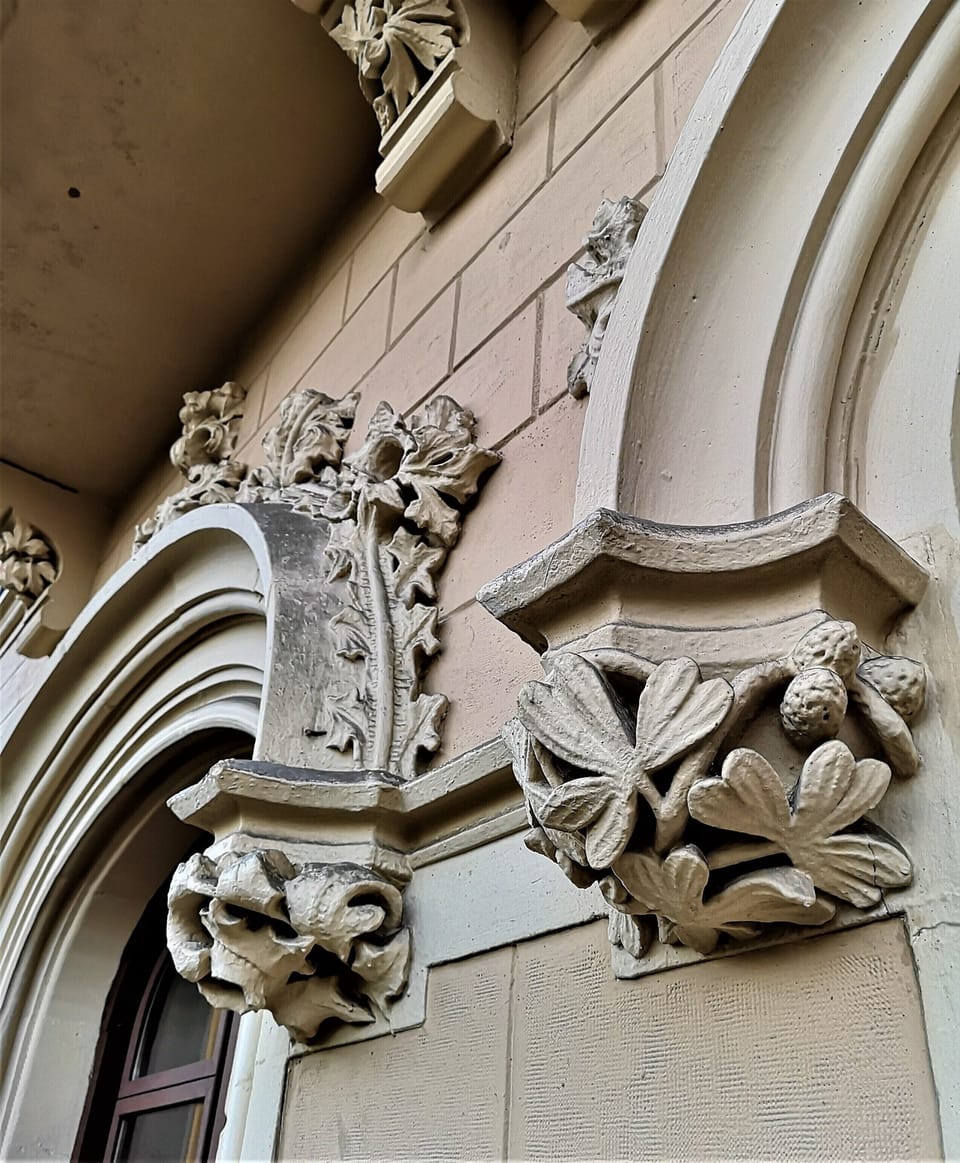 Exterior detail