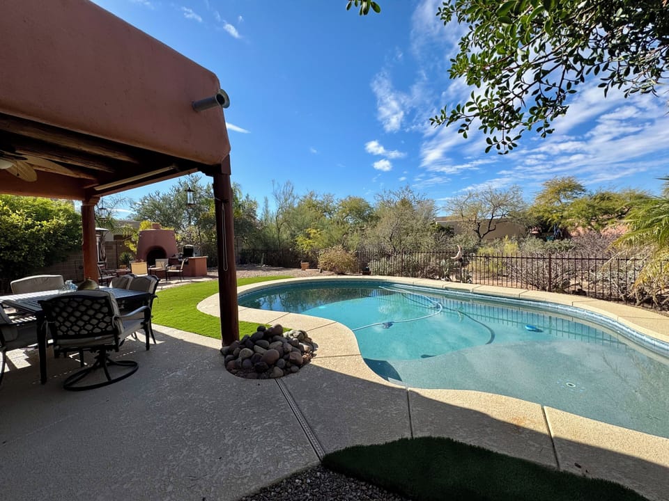 Sparkling pool