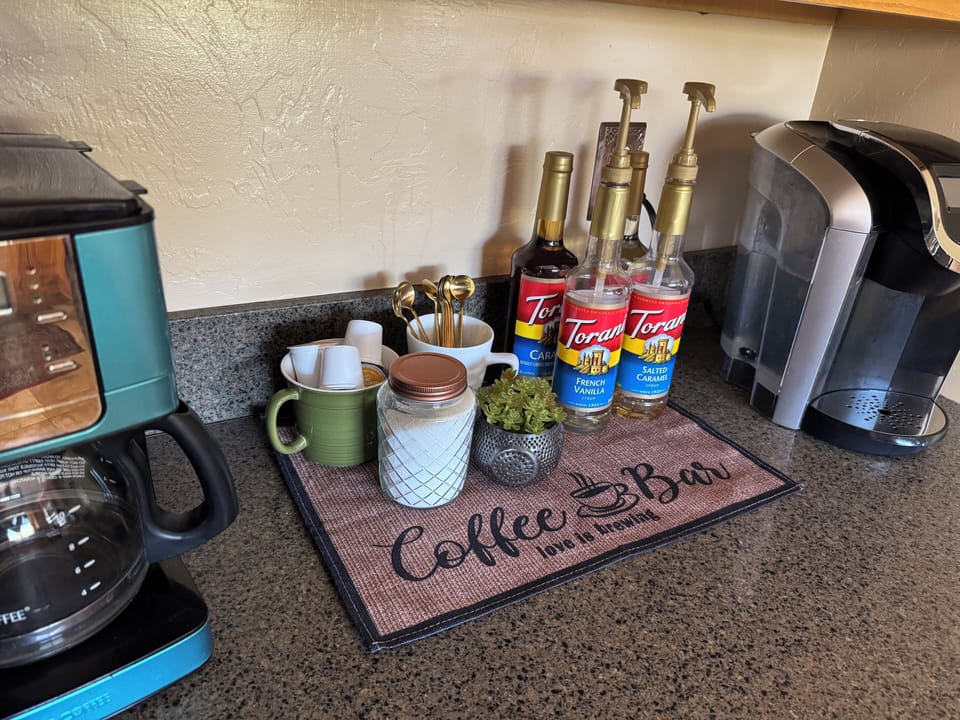 Coffee bar!