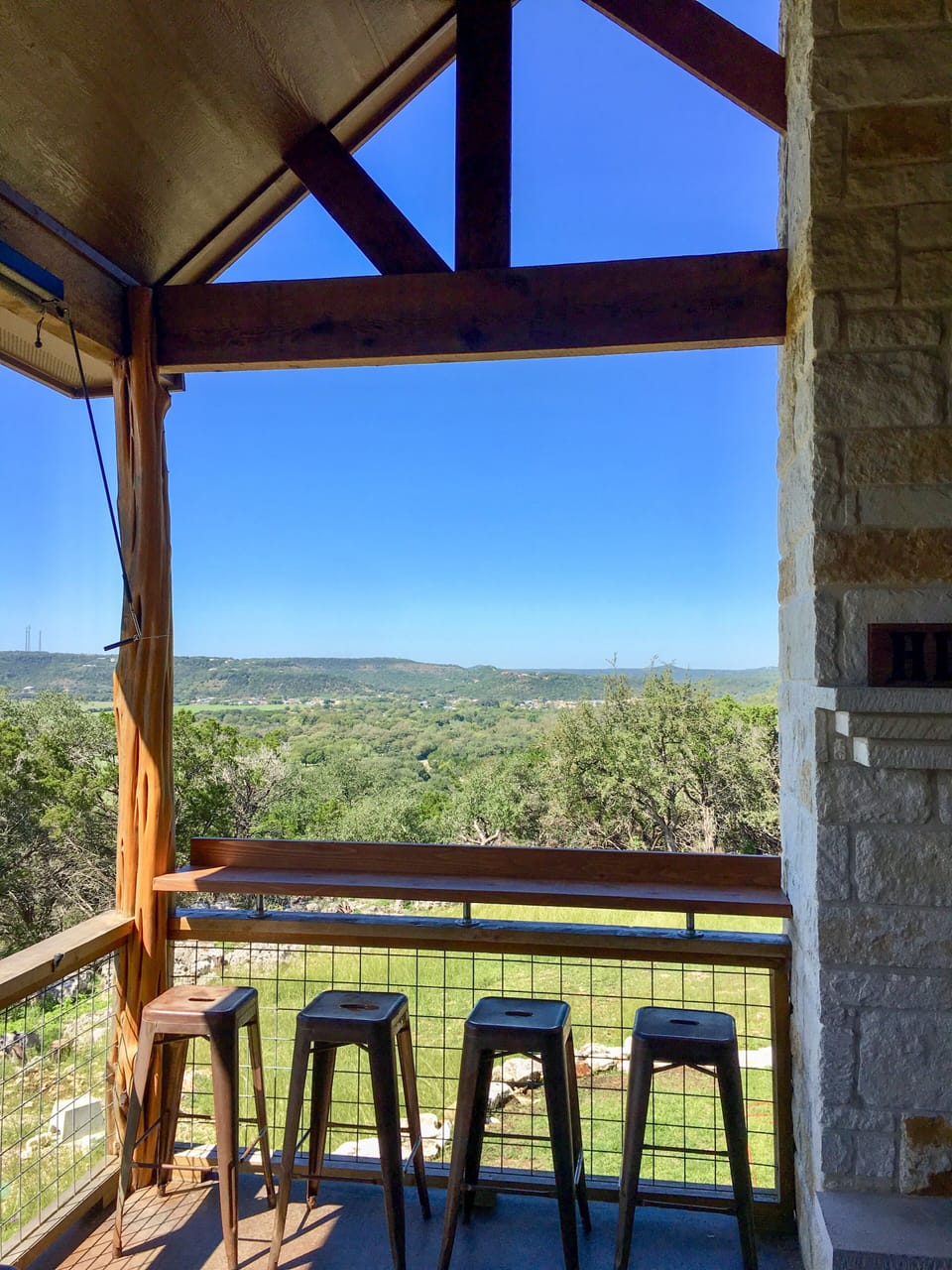 Outdoor Views from Veranda
