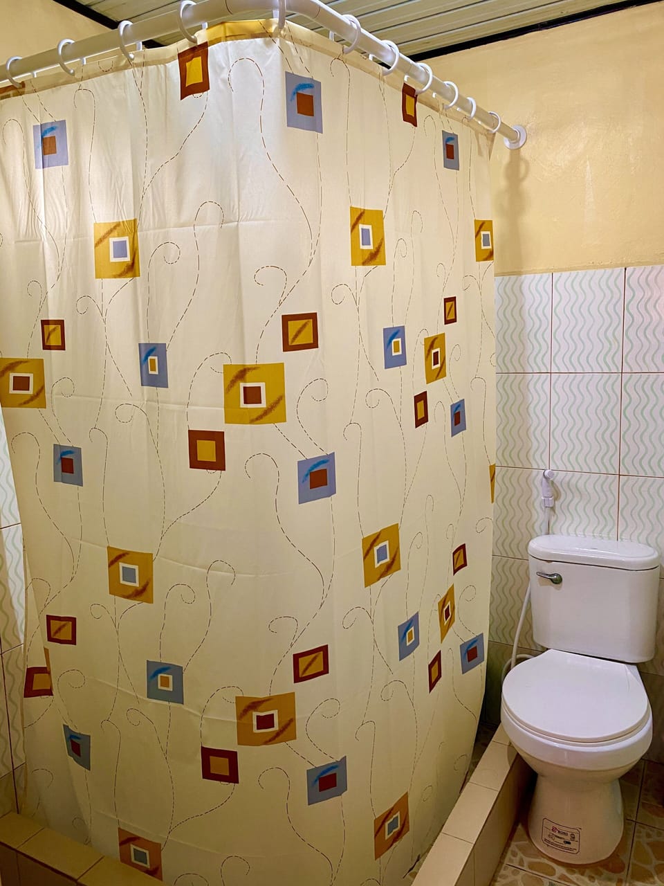 Master Bedroom attached toilet and bath with water heater and shower