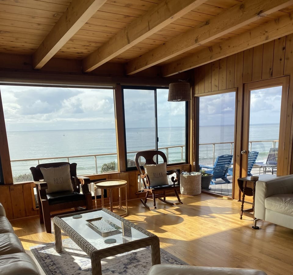 Beautiful views from the sunroom