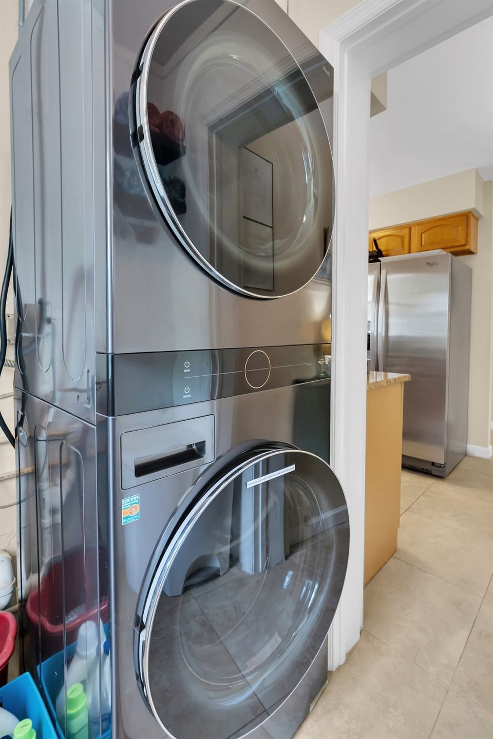 Full Size Laundry Tower - Blue Turtle Cottage