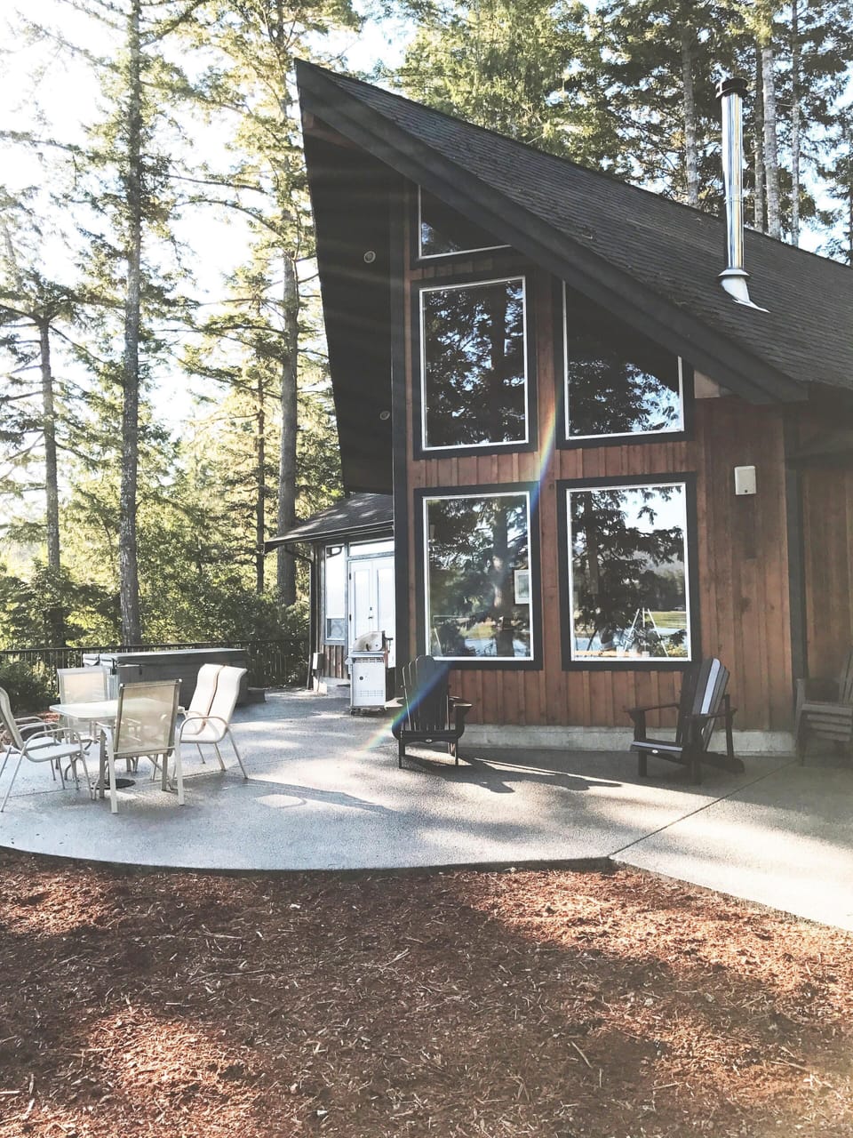 Water side of Heron Point House