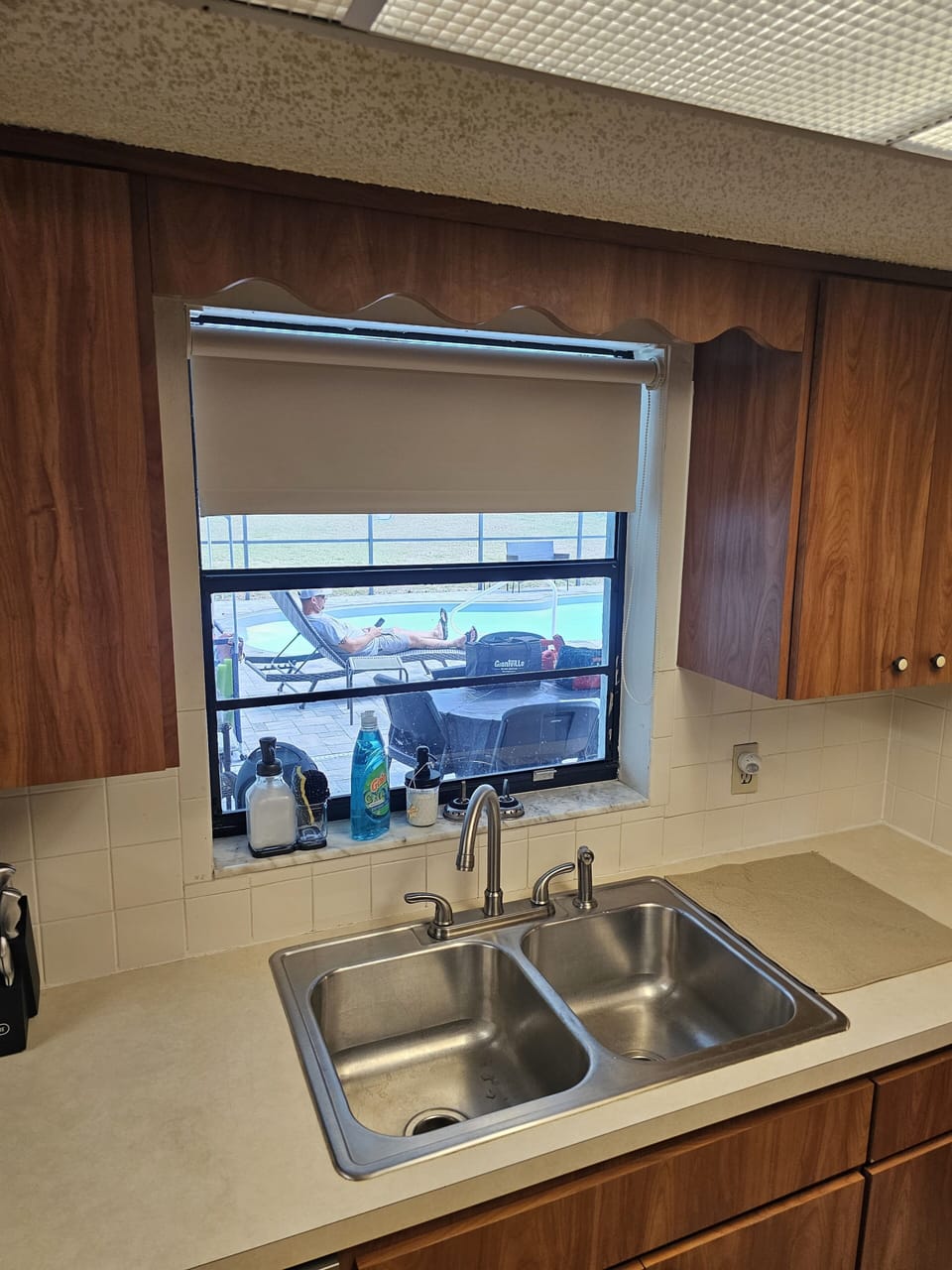 View from kitchen 