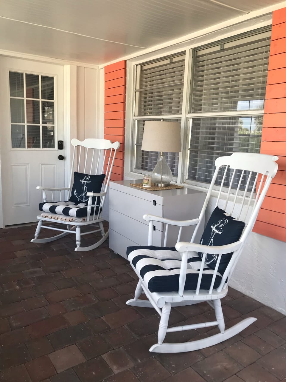 Relaxing front porch