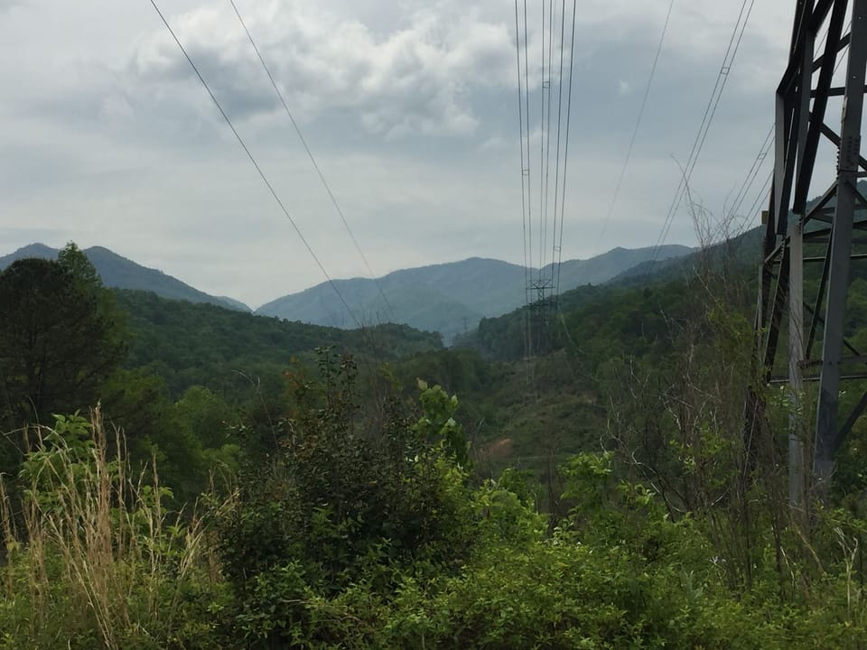 View from short hike from cabin.