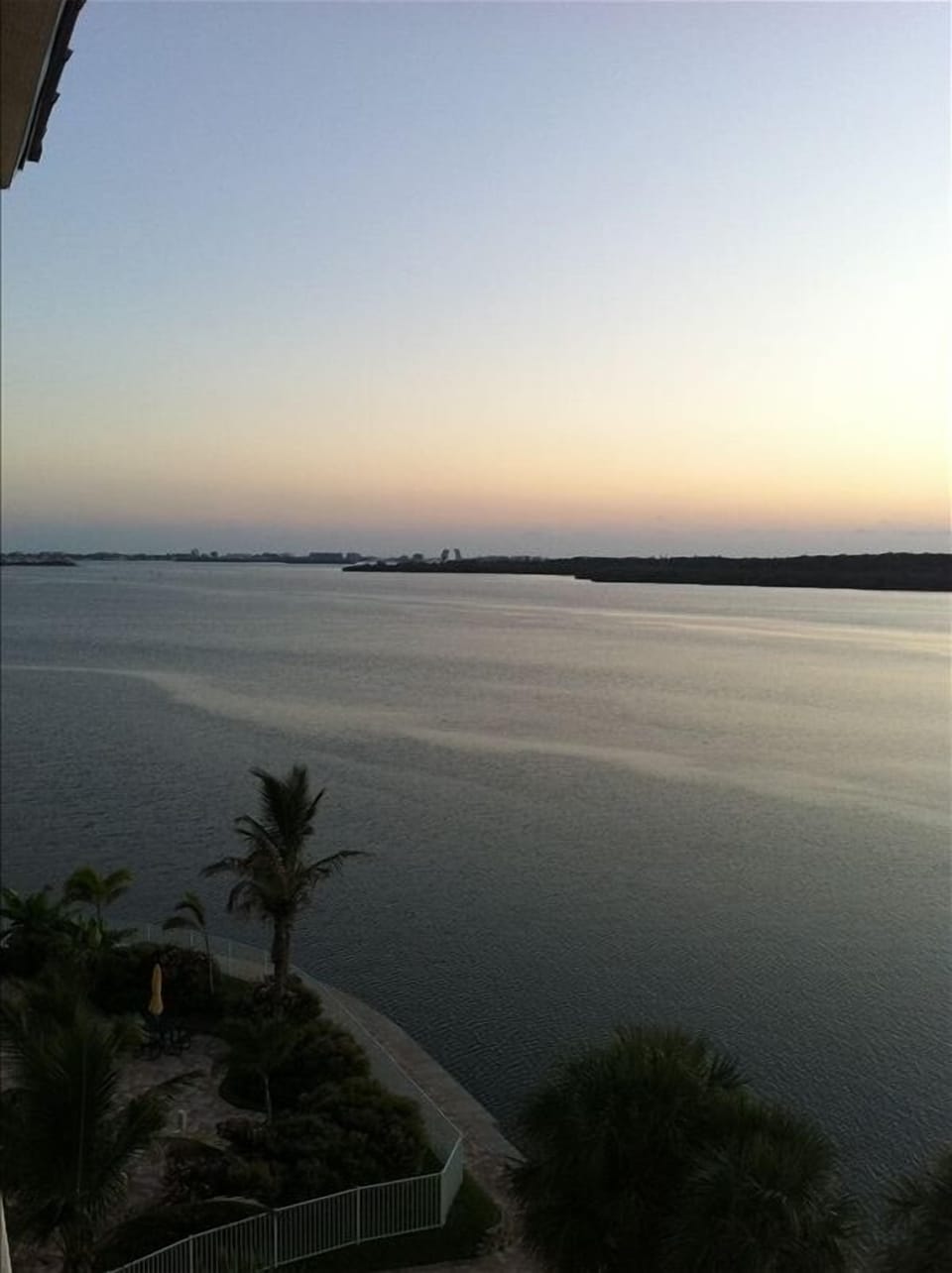 John's Pass Bridge view from balcony