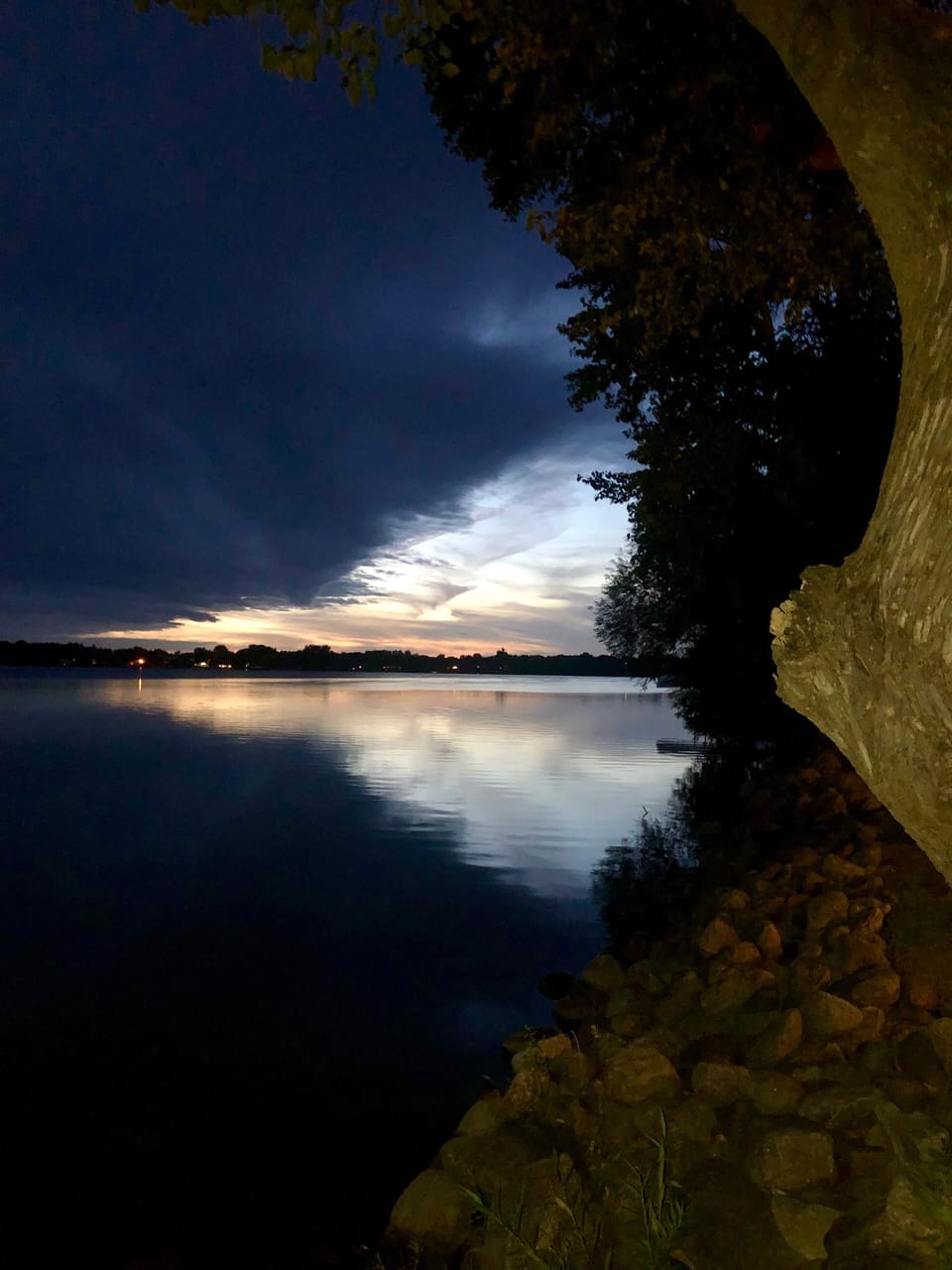 Sunset from the dock:-)