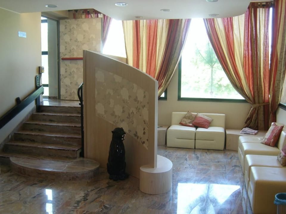 Lobby sitting area