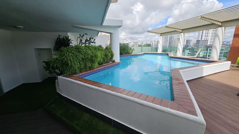 rooftop pool