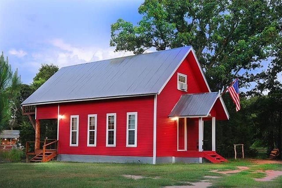 Rear of cabin