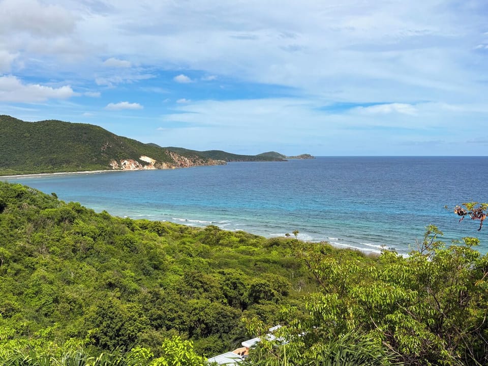 Your view of Reef Bay and beyond