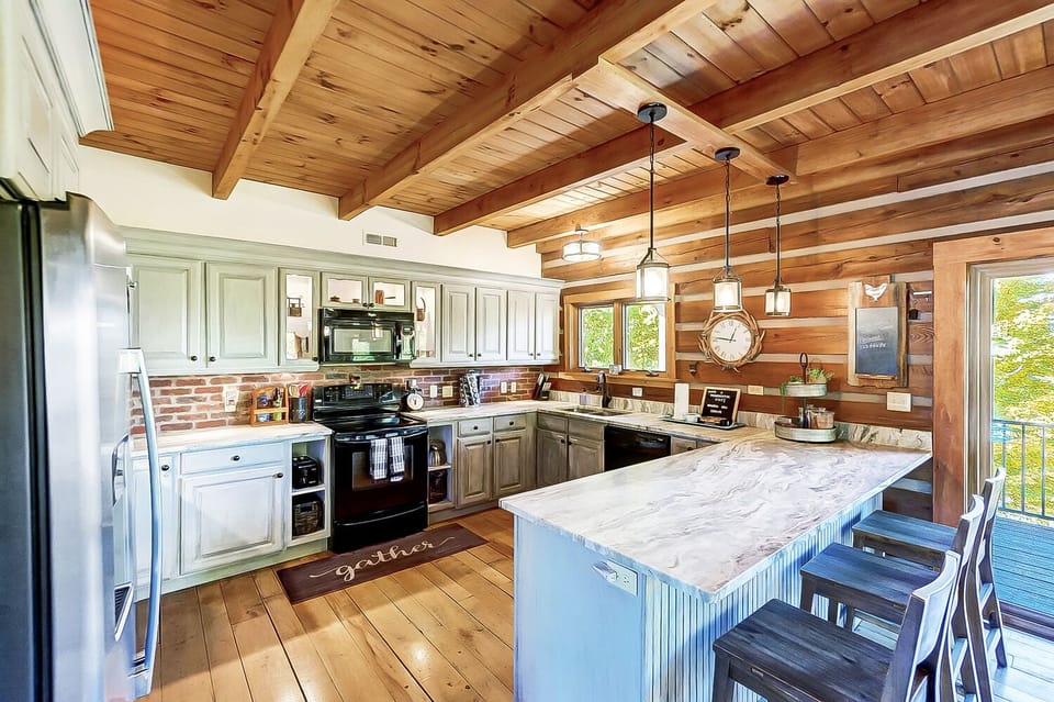 Well stocked cooks kitchen