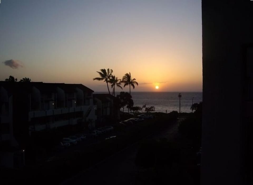 Sunset from our balcony