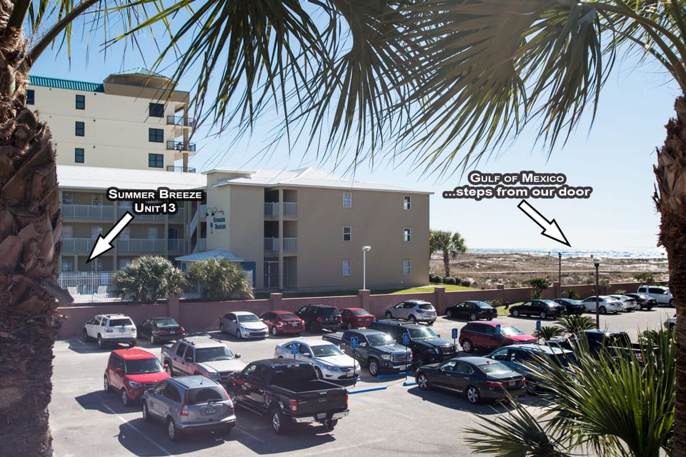 West view of Summer Breeze complex.