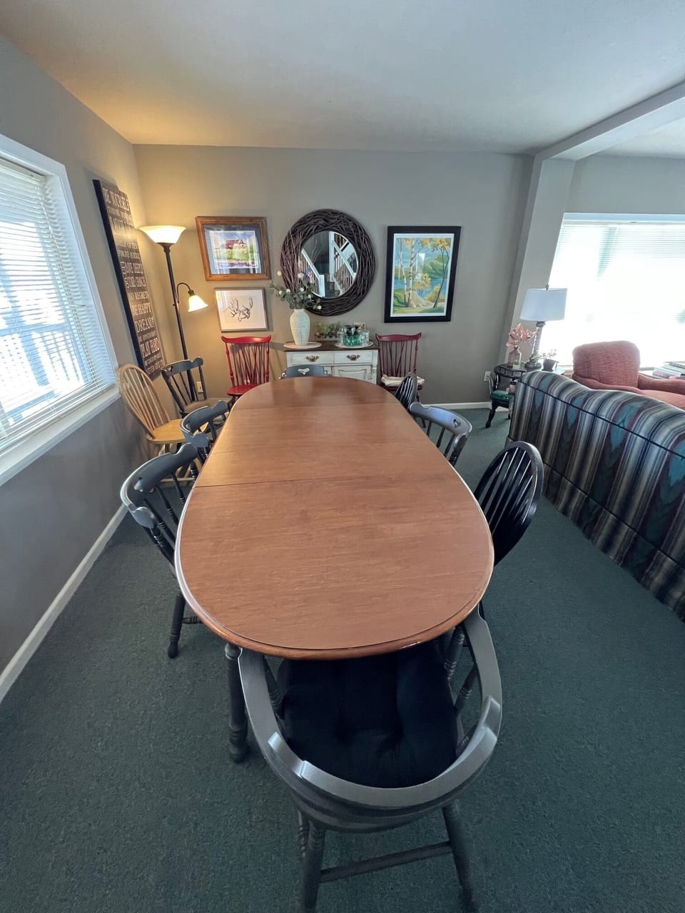 dining table, main floor