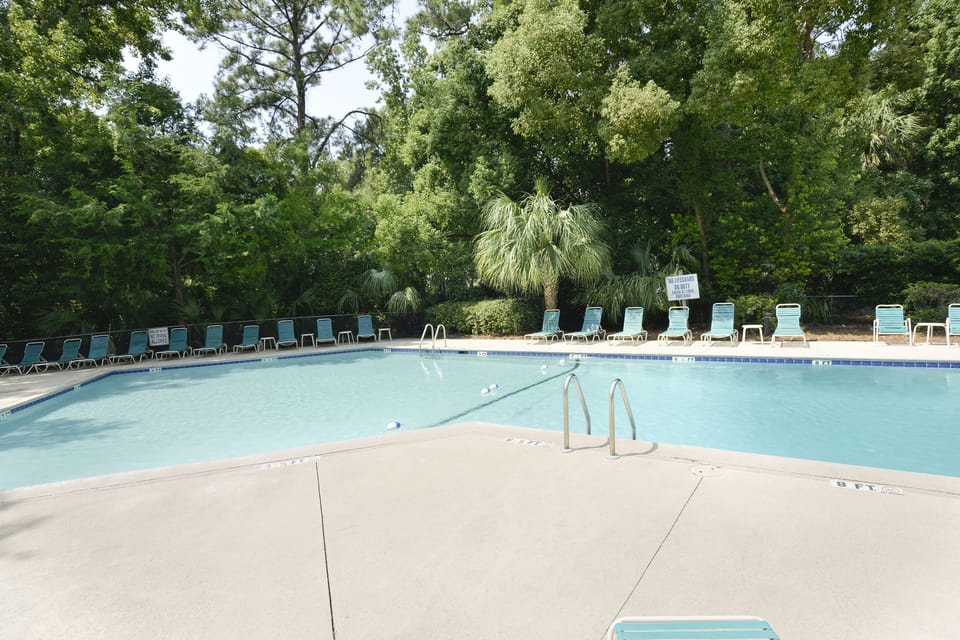 Large on site pool
