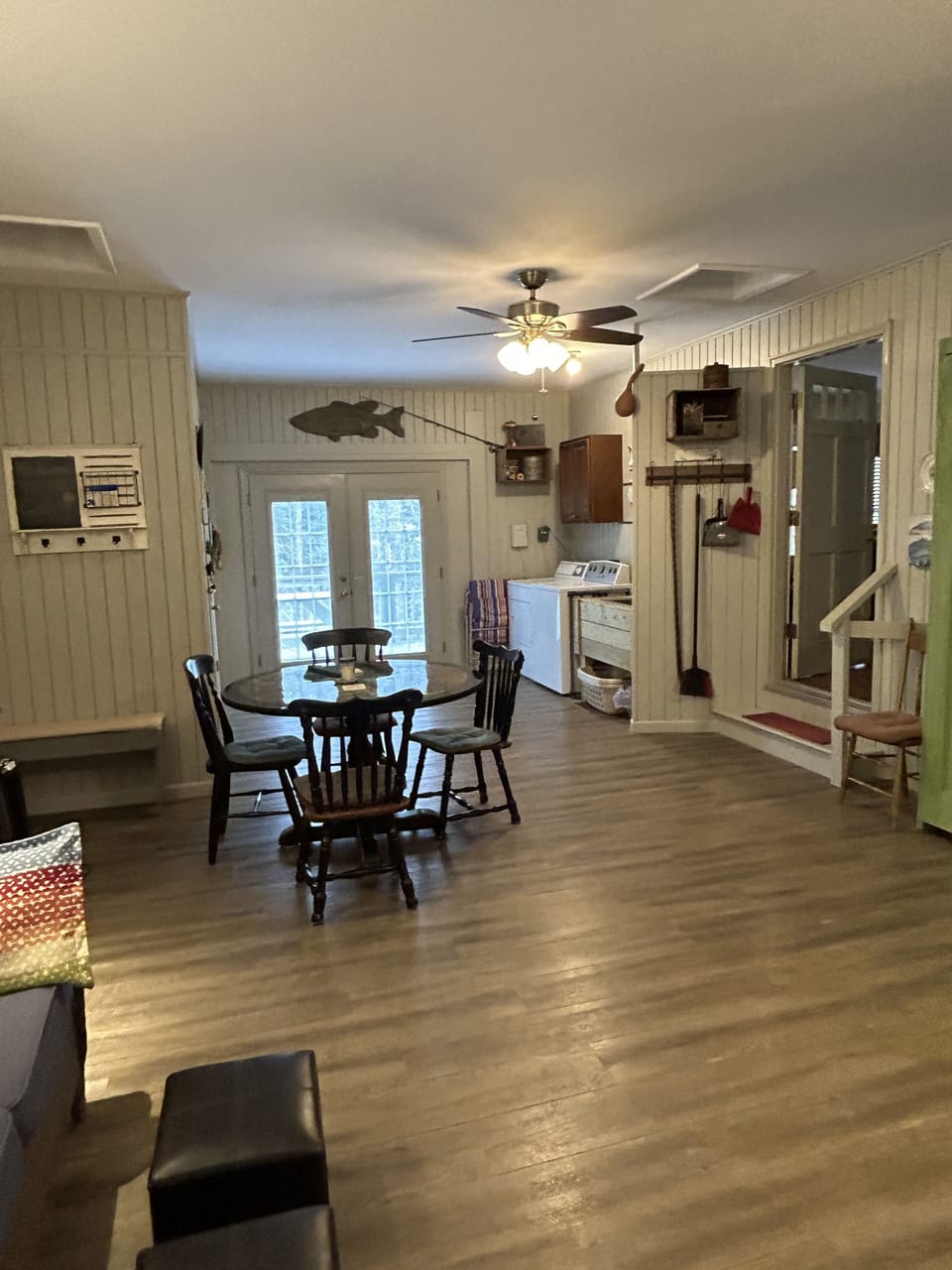 Another view of Rec/Laundry area.