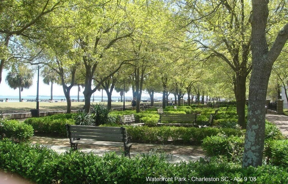 Waterfront Park, one block over.