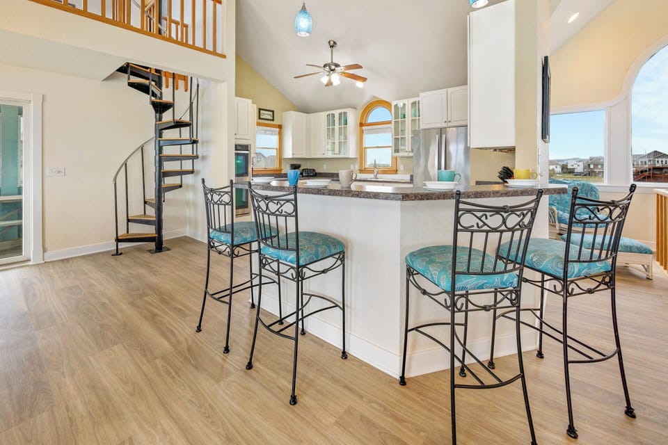 Surf or Sound Realty - 180 - Perfect Peace - Kitchen -1