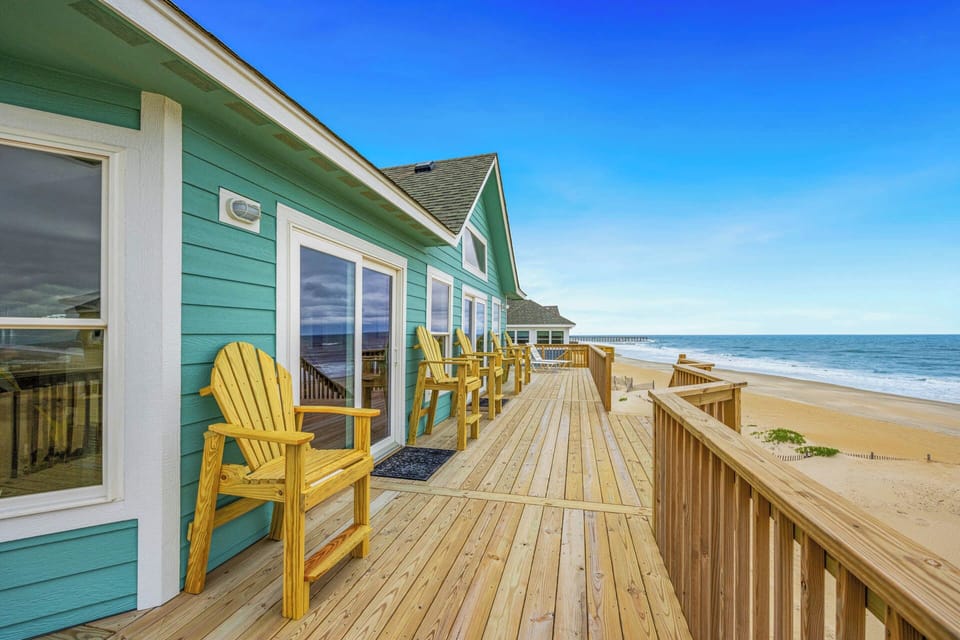 Surf or Sound Realty - 180 - Perfect Peace - Deck -2